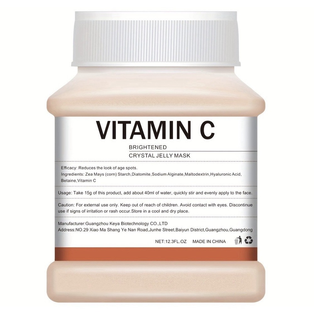 Vitamin C Jelly Mask] Natural Vitamin C 12.3fl.oz Natural Face Mask Brighten New